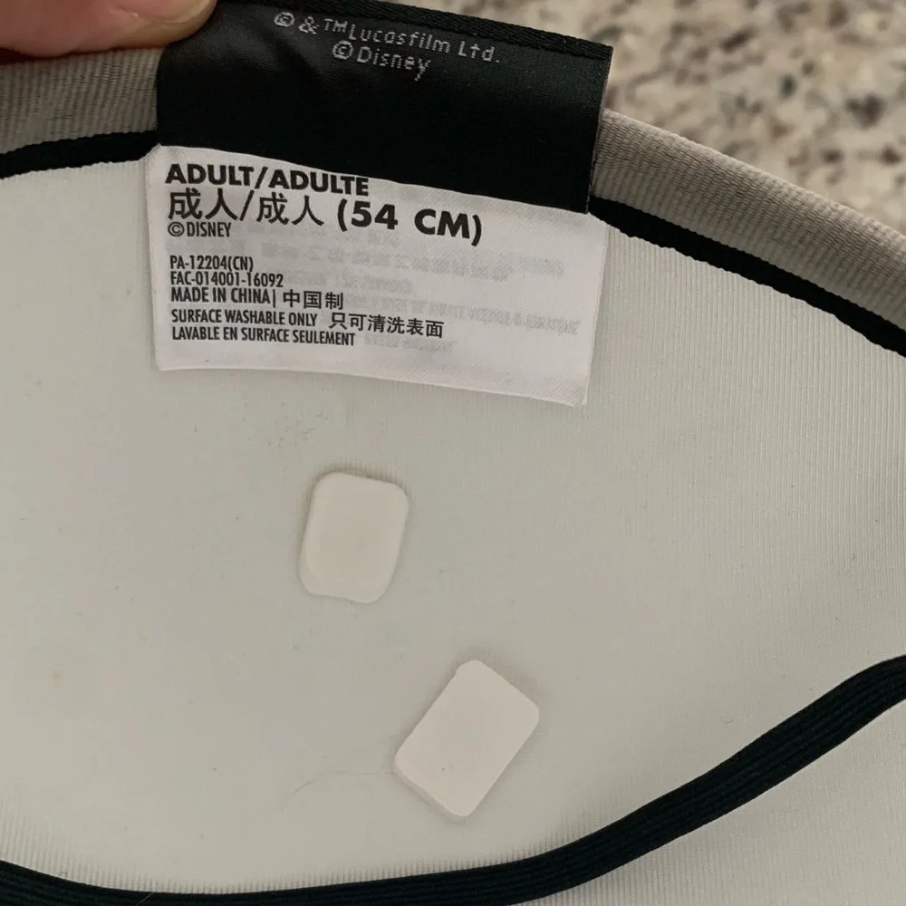 Disney Parks Star Wars BB-8‎ Mickey Mouse Ears Hat Size Adult
